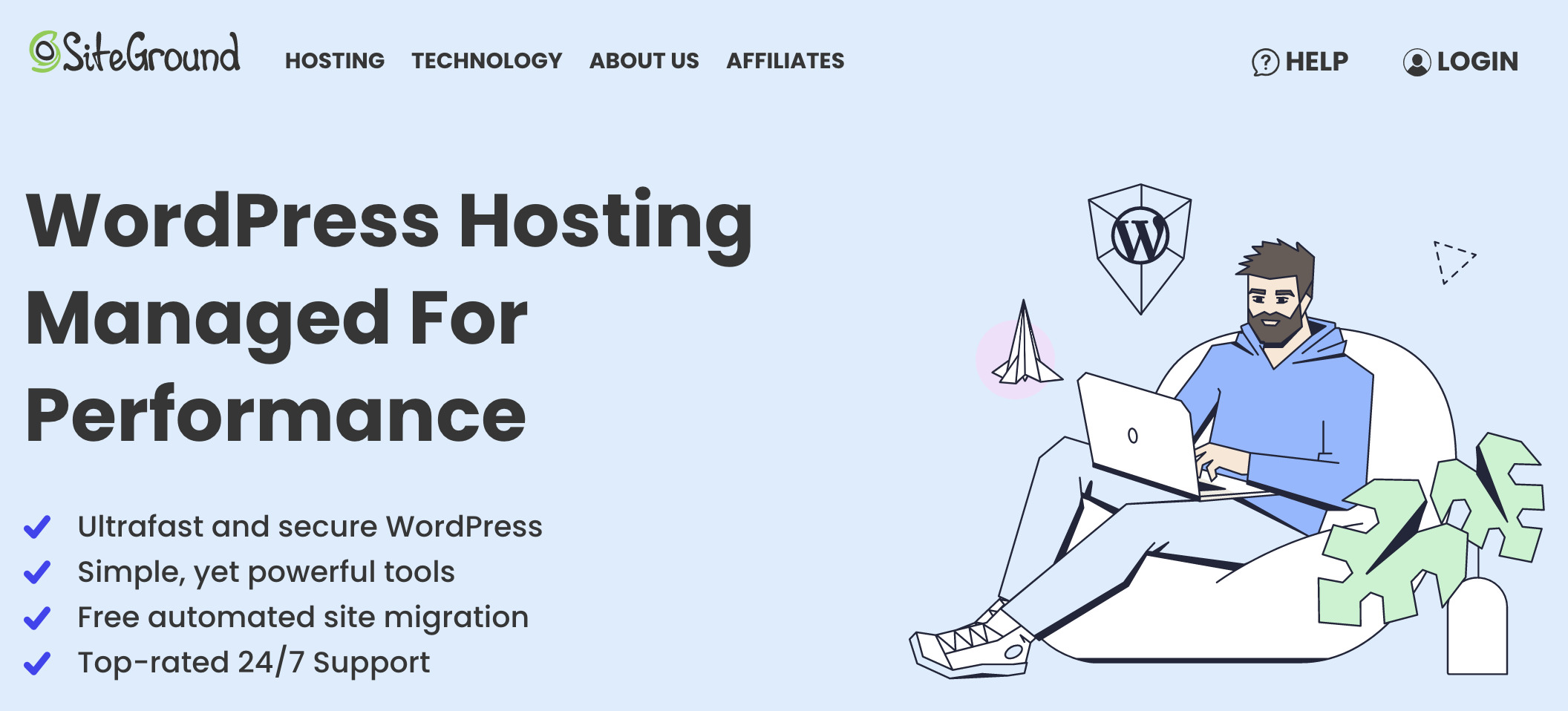 Siteground is the FASTEST Hosting for Wordpress & usually the BEST Choice